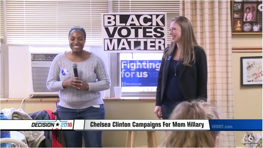 Chelsea Clinton Black Votes Matter