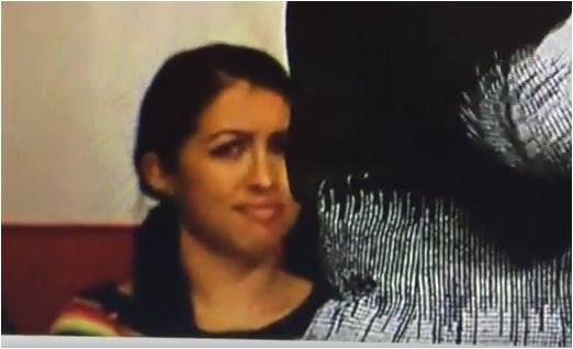 VIDEO Young Female Winces As Hillary Speaks The Ame