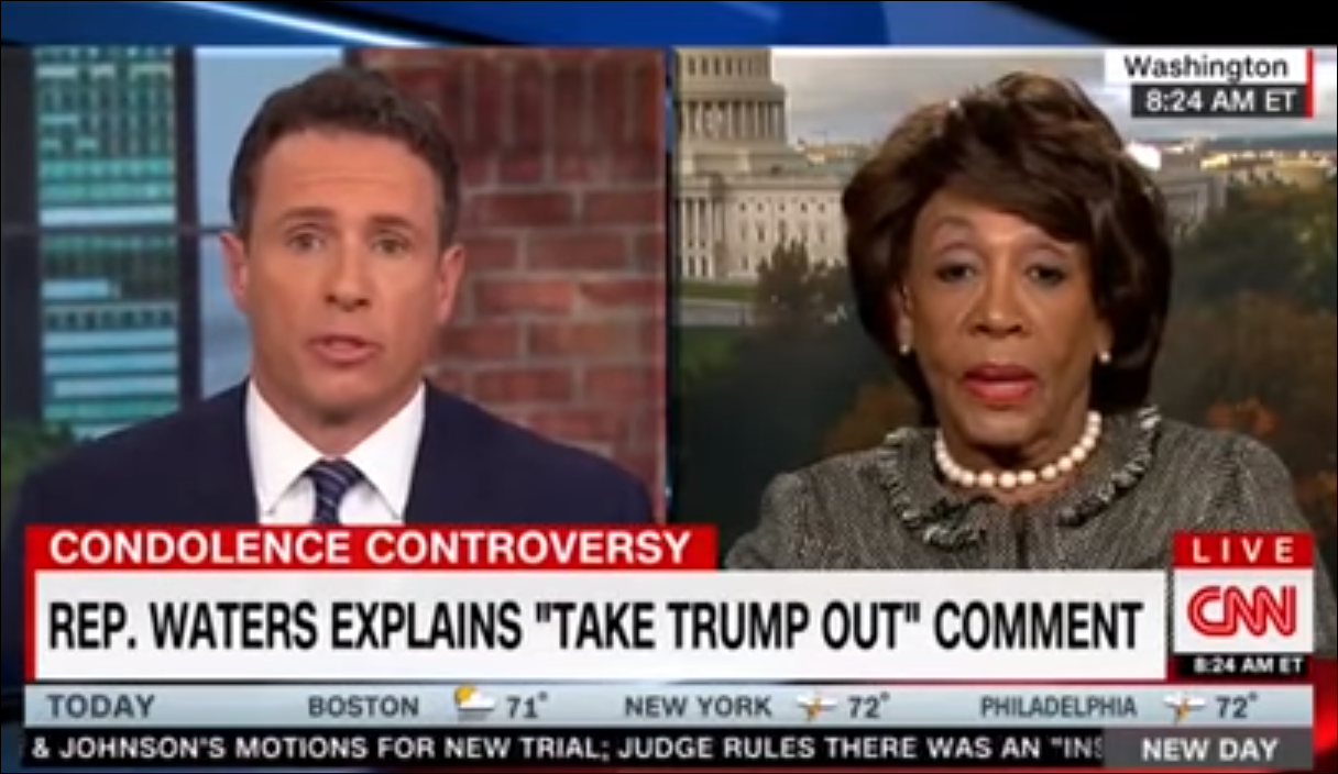 Maxine Waters Doubles Down On Threat To 'take Trump Out ...